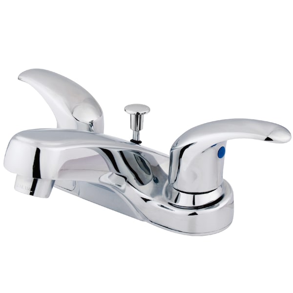 4" Centerset Bathroom Faucet, Chrome